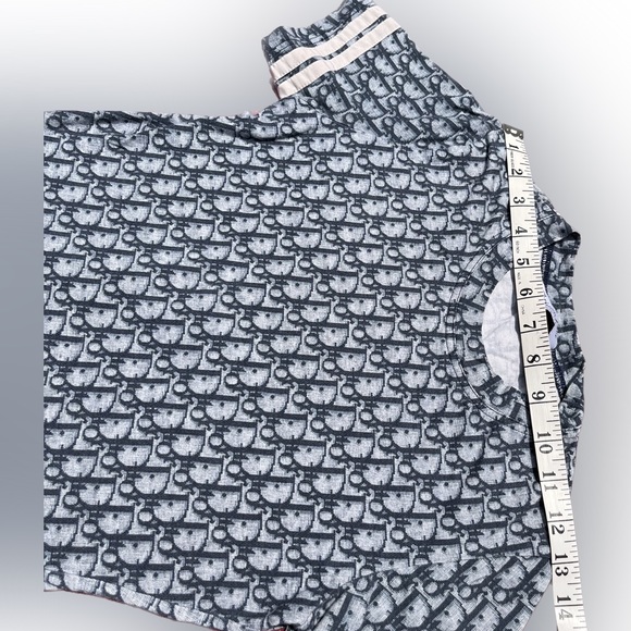 DIOR β’ AUTHENTIC Y2K VINTAGE MONOGRAM BABY TEE - Picture 8 of 9